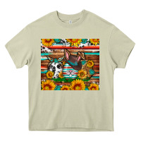 Easter Eggs Sunflower Gemstone Tumbler Easter Day Heavy Core Tee | Teevron