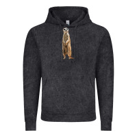 Vintage Black Meerkat Vintage Hoodie - LillyAllenDesigns