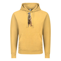 Vintage Mustard Meerkat Vintage Hoodie - LillyAllenDesigns