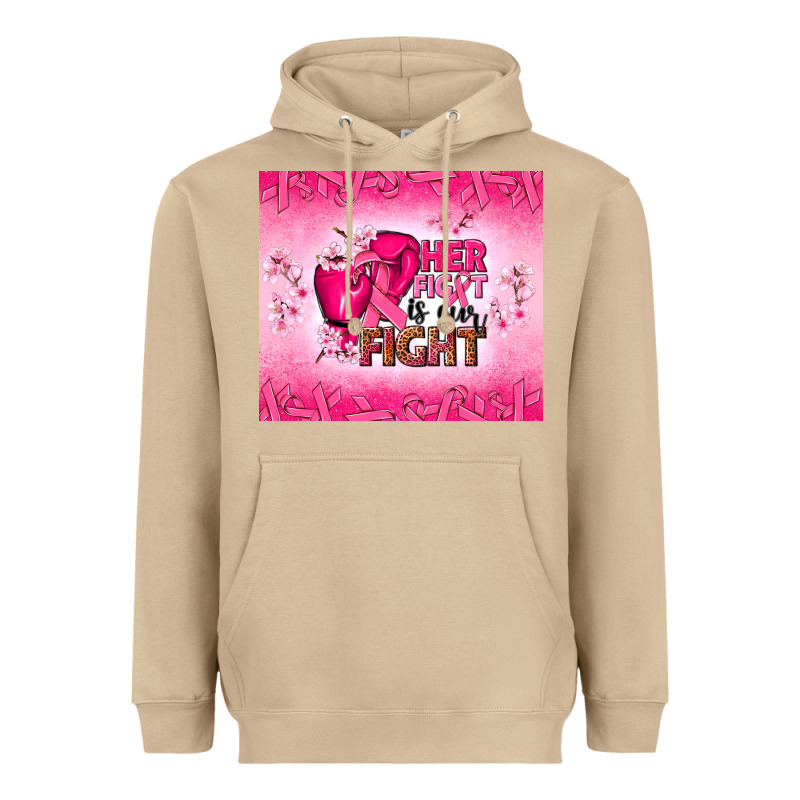 Her Fight Is Our Fight Heavyweight Hoodie by NancyCooperArtShop | Teevron