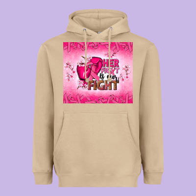 Her Fight Is Our Fight Heavyweight Hoodie Designed By Nancycooperartshop