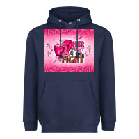 Navy Her fight is our fight Heavyweight Hoodie - NancyCooperArtShop
