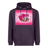 Plum Her fight is our fight Heavyweight Hoodie - NancyCooperArtShop