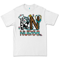 White rn nurse Premium Tee - CowhideDigitalArt
