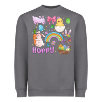 Storm easter hoppy bunny Heavyweight Sweatshirt - MaliasSmallBusiness