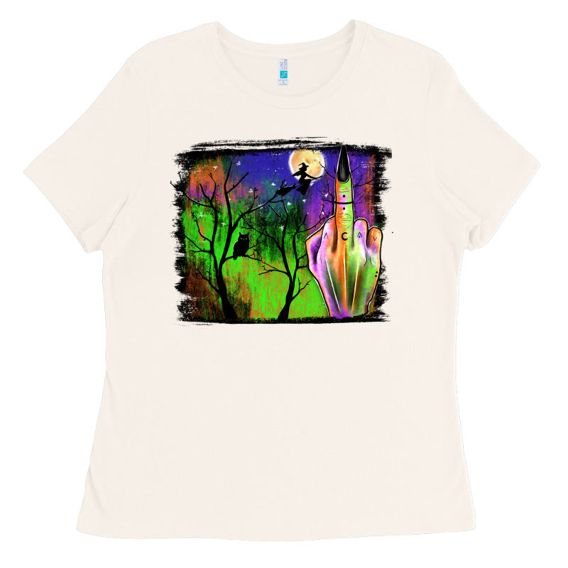 Halloween Background Ladies Tee by JahusDesignShop | Teevron