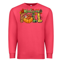 Cardinal Welcome Fall Premium Sweatshirt - NancyCooperArtShop