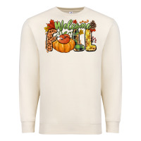 Sandshell Welcome Fall Premium Sweatshirt - NancyCooperArtShop