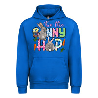 Cobalt Do the bunny hop Easter Urban Hoodie - OliviaCreatesArt