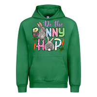 Emerald Do the bunny hop Easter Urban Hoodie - OliviaCreatesArt