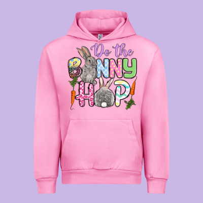 Do The Bunny Hop Easter Urban Hoodie Designed By Oliviacreatesart