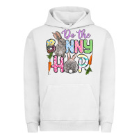 Pigment Lunar Rock Do the bunny hop Easter Urban Hoodie - OliviaCreatesArt