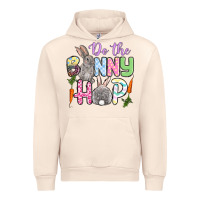 Sandshell Do the bunny hop Easter Urban Hoodie - OliviaCreatesArt