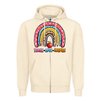 Sandshell teach love inspire rainbow Zipper Hoodie - Artiststas