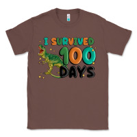 Chestnut i survived 100 days Classic Tee - MaliasSmallBusiness