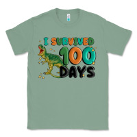 Sage i survived 100 days Classic Tee - MaliasSmallBusiness
