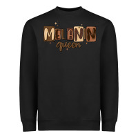 Black melanin queen Heavyweight Sweatshirt - MaliasSmallBusiness
