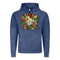 Vintage Denim christmas baby jesus sunflower Vintage Hoodie - Jasminsmagicworld