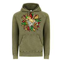 Vintage Olive christmas baby jesus sunflower Vintage Hoodie - Jasminsmagicworld