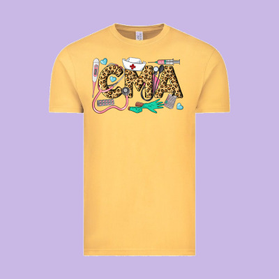 Western Certified Medical Assistant Vintage Tee Designed By Lillyallendesigns