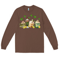 Chestnut patricks day coffee Long Sleeve Tee - MaliasSmallBusiness