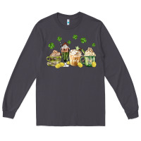 Smoke patricks day coffee Long Sleeve Tee - MaliasSmallBusiness