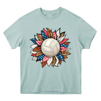 Arona volleyball sunflower Heavy Core Tee - HRA Design Shop