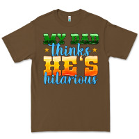 Cacao my dad thinks he is hilarious Premium Tee - HRA Design Shop
