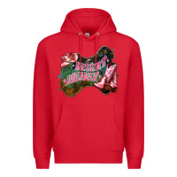 Red Desert dreamer Cowgirl boots hat Premium Hoodie - HowdyJamesFarm