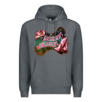 Rock Desert dreamer Cowgirl boots hat Premium Hoodie - HowdyJamesFarm