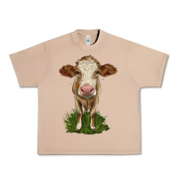 Burro simmental heifer Urban Heavy Tee - LillyAllenDesigns