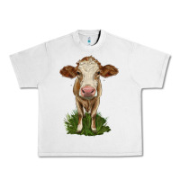Lunar Rock simmental heifer Urban Heavy Tee - LillyAllenDesigns