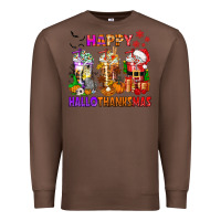 Chestnut happy hallothanksmas coffee cups Premium Sweatshirt - texasbilliewilder