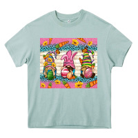 Arona Easter Gnomies Tumbler Easter Day Heavy Core Tee - Neo Western