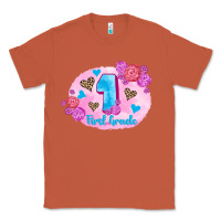 Copper back to school flowers first grade 3200x2400 Classic Tee - AdoDesignShop