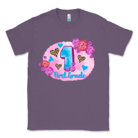Lavender back to school flowers first grade 3200x2400 Classic Tee - AdoDesignShop
