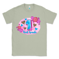 Matcha back to school flowers first grade 3200x2400 Classic Tee - AdoDesignShop