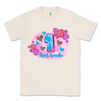 Natural back to school flowers first grade 3200x2400 Classic Tee - AdoDesignShop