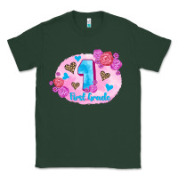 Sports Green back to school flowers first grade 3200x2400 Classic Tee - AdoDesignShop