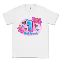 White back to school flowers first grade 3200x2400 Classic Tee - AdoDesignShop