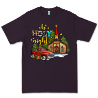 Plum the church  holy night western truck Premium Tee - AdoDesignShop