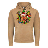 Vintage Camel Christmas reindeer sunflower Vintage Hoodie - Jasminsmagicworld