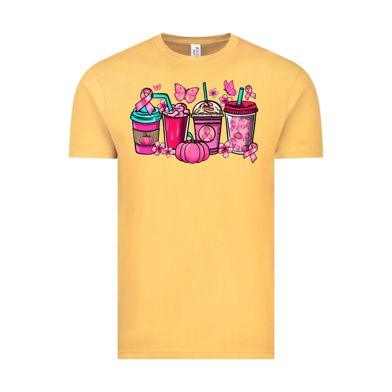 Cancer Coffee Cups Vintage Tee by NancyCooperArtShop | Teevron