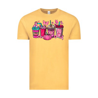 Vintage Mustard cancer coffee cups Vintage Tee - NancyCooperArtShop