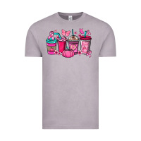 Vintage Zinc cancer coffee cups Vintage Tee - NancyCooperArtShop