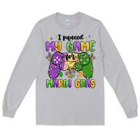 Moon Dust i paused my game for mardi gras Long Sleeve Tee - MaliasSmallBusiness