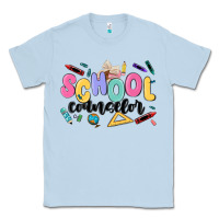 Dusty Blue school counselor Classic Tee - MaliasSmallBusiness