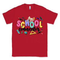 Red school counselor Classic Tee - MaliasSmallBusiness
