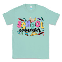 Seafoam school counselor Classic Tee - MaliasSmallBusiness
