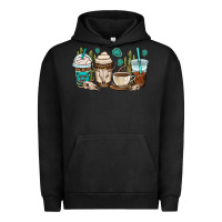 Pigment Black bull skull coffee cups Urban Hoodie - OliviaCreatesArt